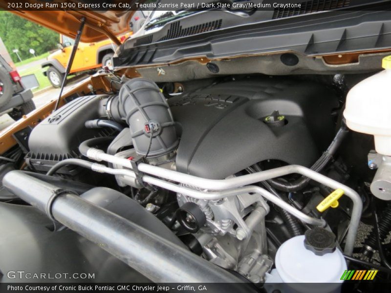 Tequila Sunrise Pearl / Dark Slate Gray/Medium Graystone 2012 Dodge Ram 1500 Express Crew Cab