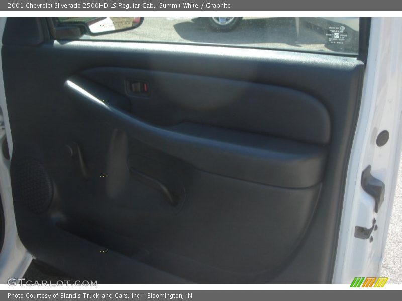 Summit White / Graphite 2001 Chevrolet Silverado 2500HD LS Regular Cab