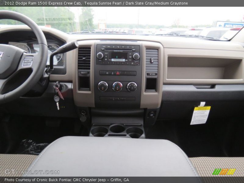 Tequila Sunrise Pearl / Dark Slate Gray/Medium Graystone 2012 Dodge Ram 1500 Express Crew Cab
