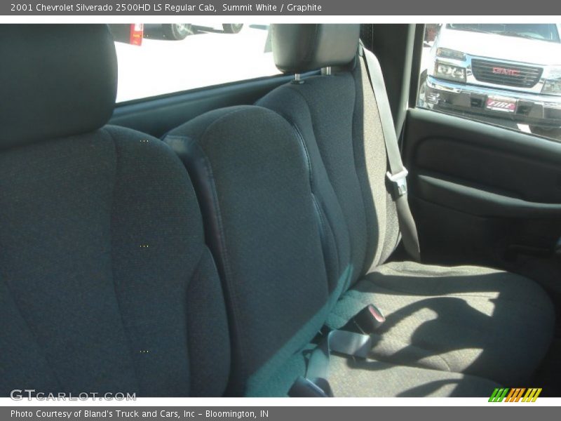 Summit White / Graphite 2001 Chevrolet Silverado 2500HD LS Regular Cab