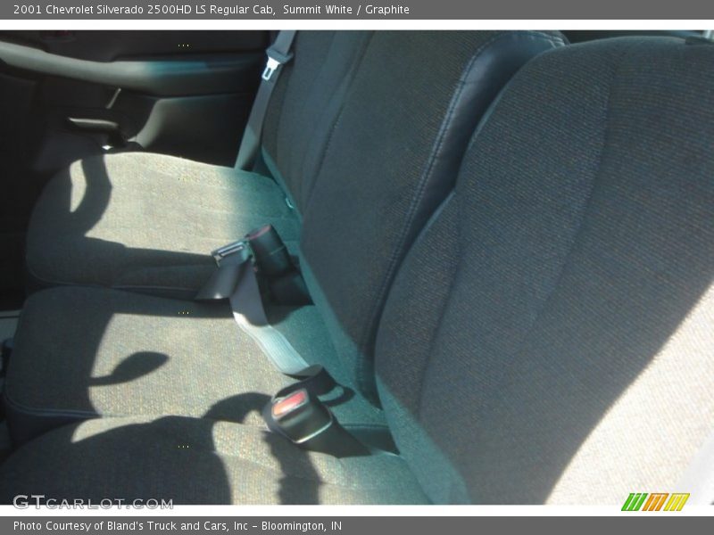 Summit White / Graphite 2001 Chevrolet Silverado 2500HD LS Regular Cab
