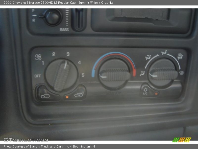 Summit White / Graphite 2001 Chevrolet Silverado 2500HD LS Regular Cab