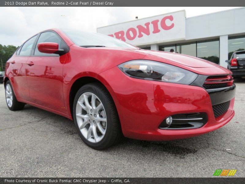 Redline 2-Coat Pearl / Diesel Gray 2013 Dodge Dart Rallye