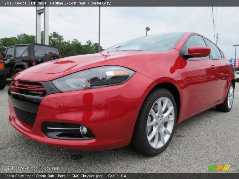 Redline 2-Coat Pearl / Diesel Gray 2013 Dodge Dart Rallye