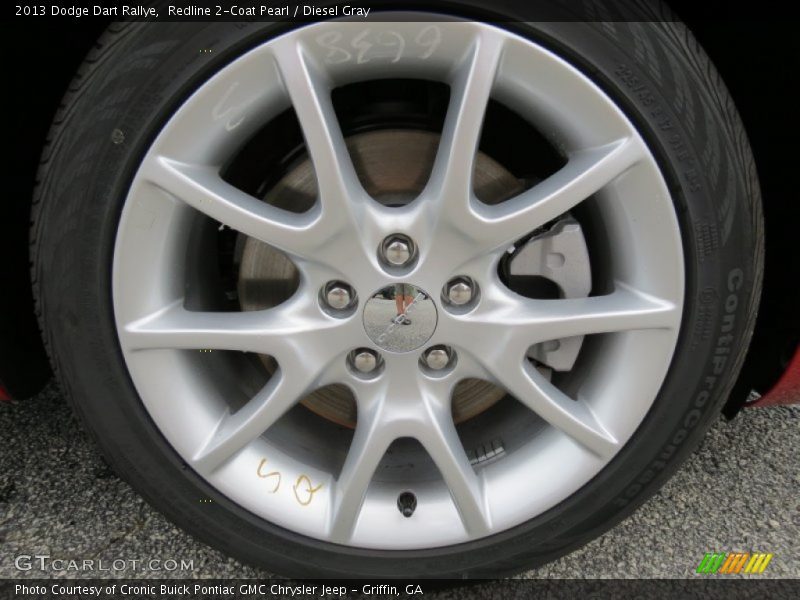 Redline 2-Coat Pearl / Diesel Gray 2013 Dodge Dart Rallye