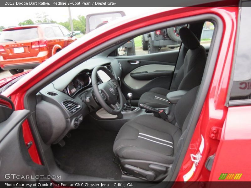 Redline 2-Coat Pearl / Diesel Gray 2013 Dodge Dart Rallye