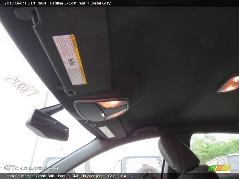 Redline 2-Coat Pearl / Diesel Gray 2013 Dodge Dart Rallye