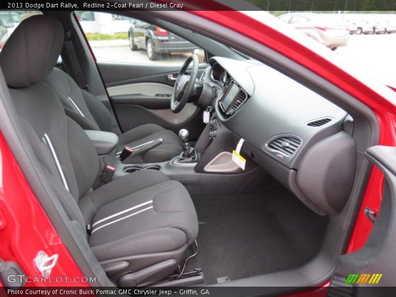 Redline 2-Coat Pearl / Diesel Gray 2013 Dodge Dart Rallye