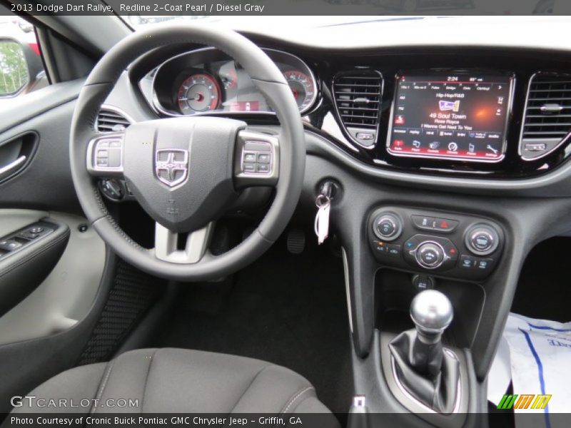 Redline 2-Coat Pearl / Diesel Gray 2013 Dodge Dart Rallye