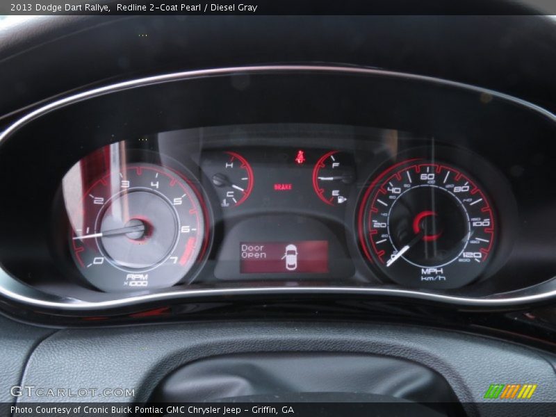 Redline 2-Coat Pearl / Diesel Gray 2013 Dodge Dart Rallye