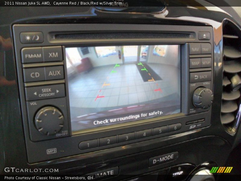 Cayenne Red / Black/Red w/Silver Trim 2011 Nissan Juke SL AWD