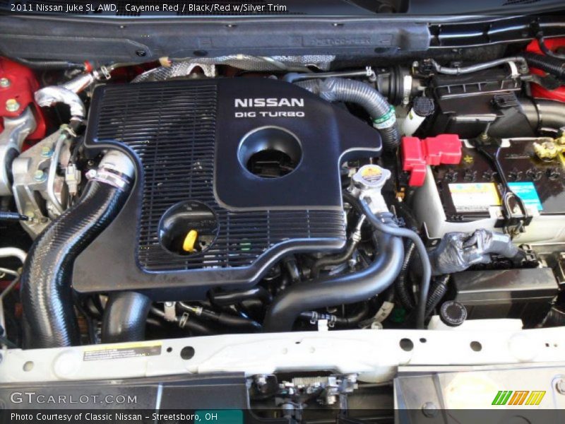 Cayenne Red / Black/Red w/Silver Trim 2011 Nissan Juke SL AWD