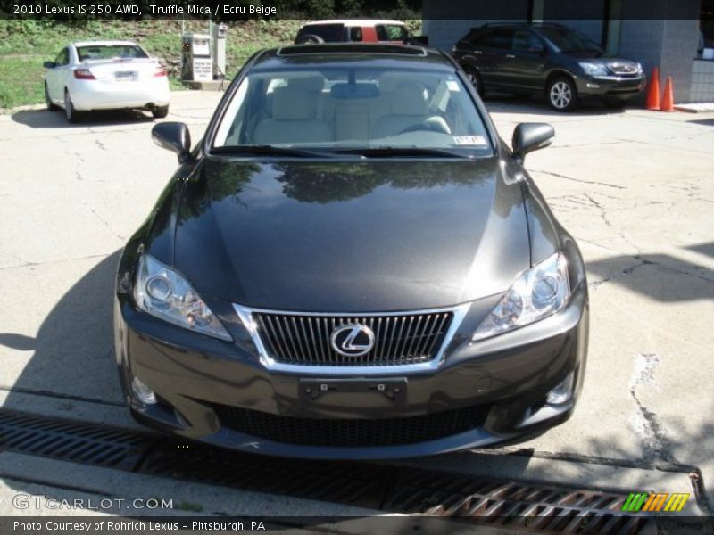 Truffle Mica / Ecru Beige 2010 Lexus IS 250 AWD