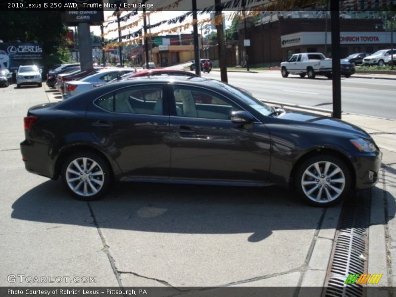 Truffle Mica / Ecru Beige 2010 Lexus IS 250 AWD