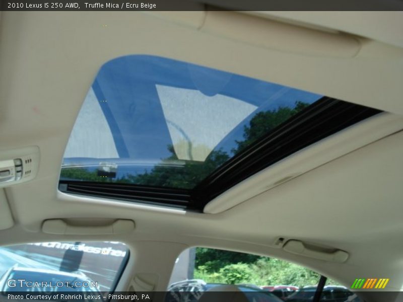 Truffle Mica / Ecru Beige 2010 Lexus IS 250 AWD