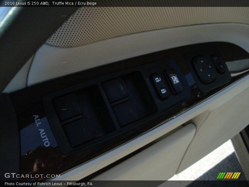 Truffle Mica / Ecru Beige 2010 Lexus IS 250 AWD