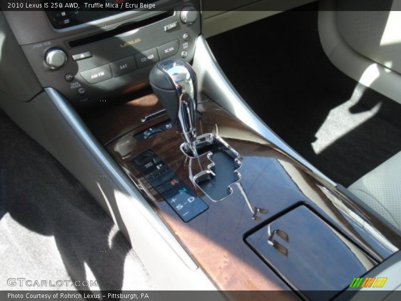 Truffle Mica / Ecru Beige 2010 Lexus IS 250 AWD
