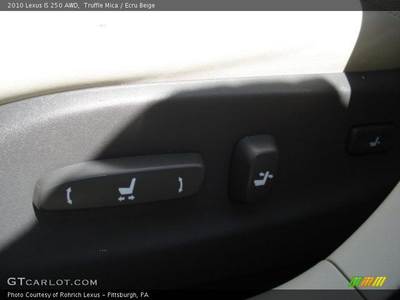 Truffle Mica / Ecru Beige 2010 Lexus IS 250 AWD