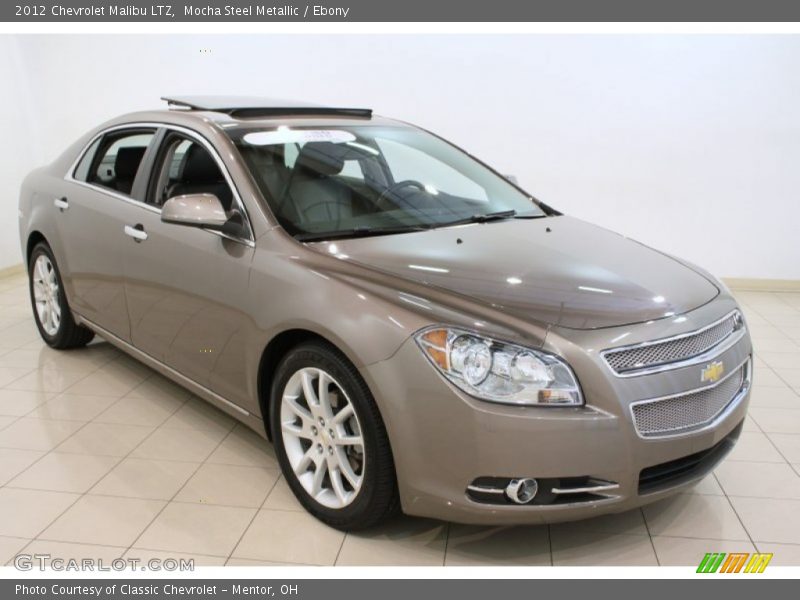 Mocha Steel Metallic / Ebony 2012 Chevrolet Malibu LTZ