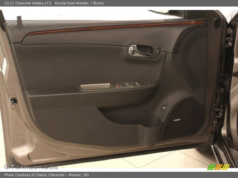 Mocha Steel Metallic / Ebony 2012 Chevrolet Malibu LTZ