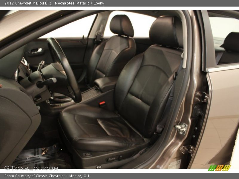 Mocha Steel Metallic / Ebony 2012 Chevrolet Malibu LTZ