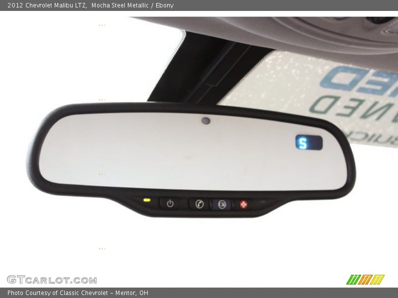 Mocha Steel Metallic / Ebony 2012 Chevrolet Malibu LTZ