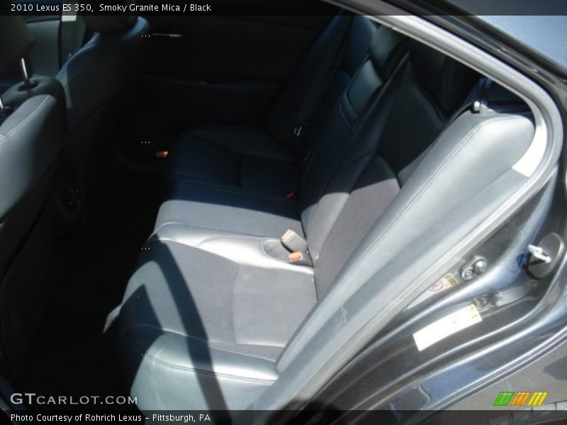Smoky Granite Mica / Black 2010 Lexus ES 350