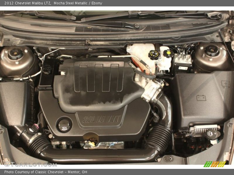 Mocha Steel Metallic / Ebony 2012 Chevrolet Malibu LTZ