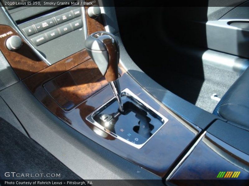 Smoky Granite Mica / Black 2010 Lexus ES 350