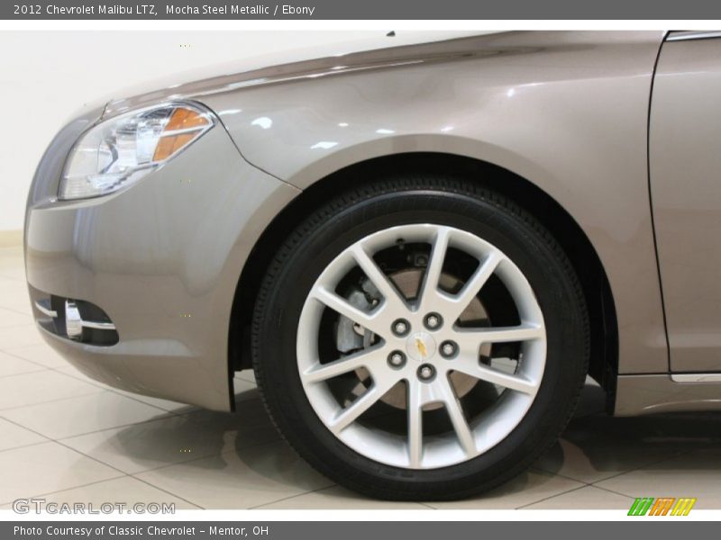 Mocha Steel Metallic / Ebony 2012 Chevrolet Malibu LTZ