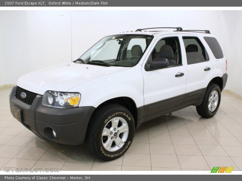 Oxford White / Medium/Dark Flint 2007 Ford Escape XLT