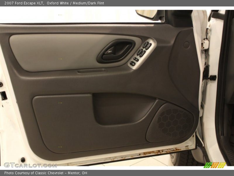 Oxford White / Medium/Dark Flint 2007 Ford Escape XLT
