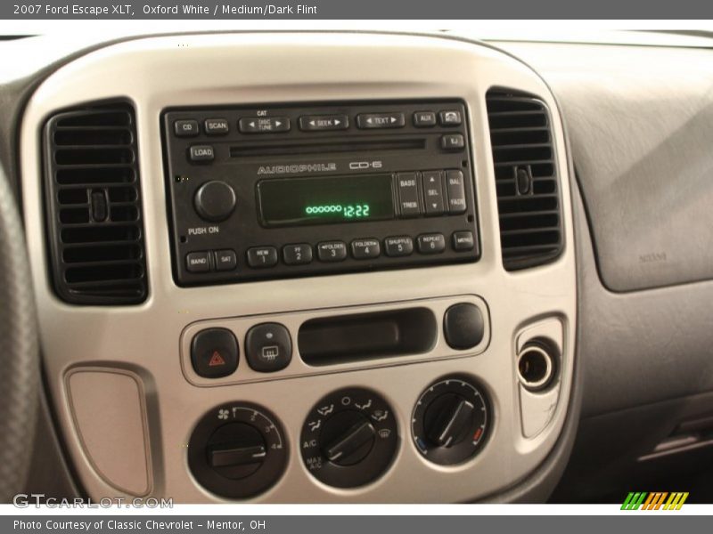 Oxford White / Medium/Dark Flint 2007 Ford Escape XLT