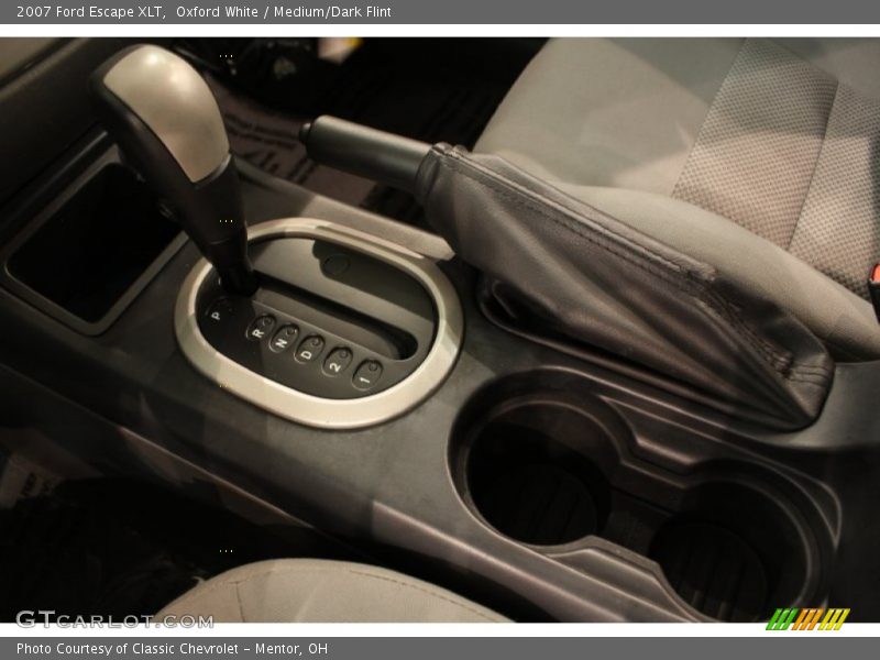 Oxford White / Medium/Dark Flint 2007 Ford Escape XLT