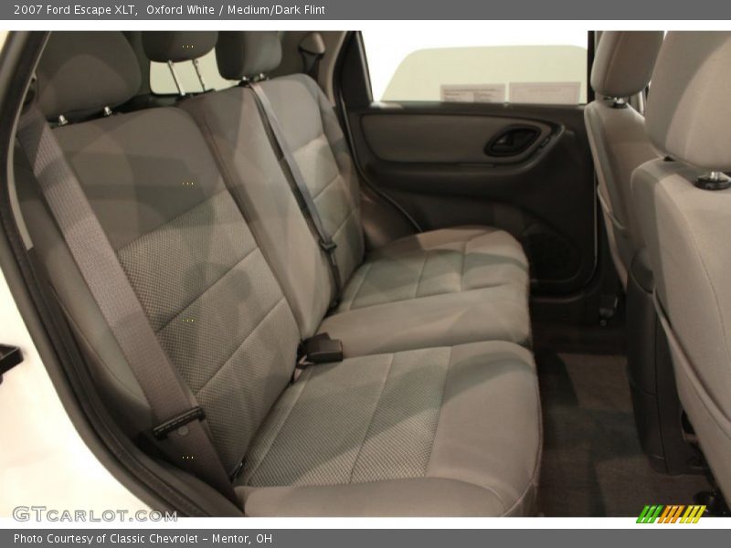 Oxford White / Medium/Dark Flint 2007 Ford Escape XLT