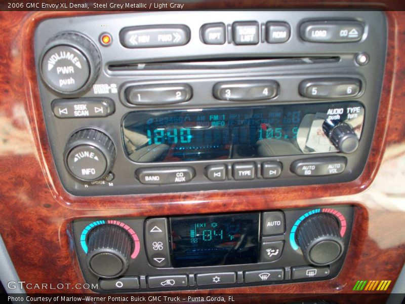 Steel Grey Metallic / Light Gray 2006 GMC Envoy XL Denali