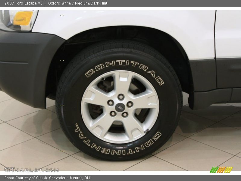 Oxford White / Medium/Dark Flint 2007 Ford Escape XLT