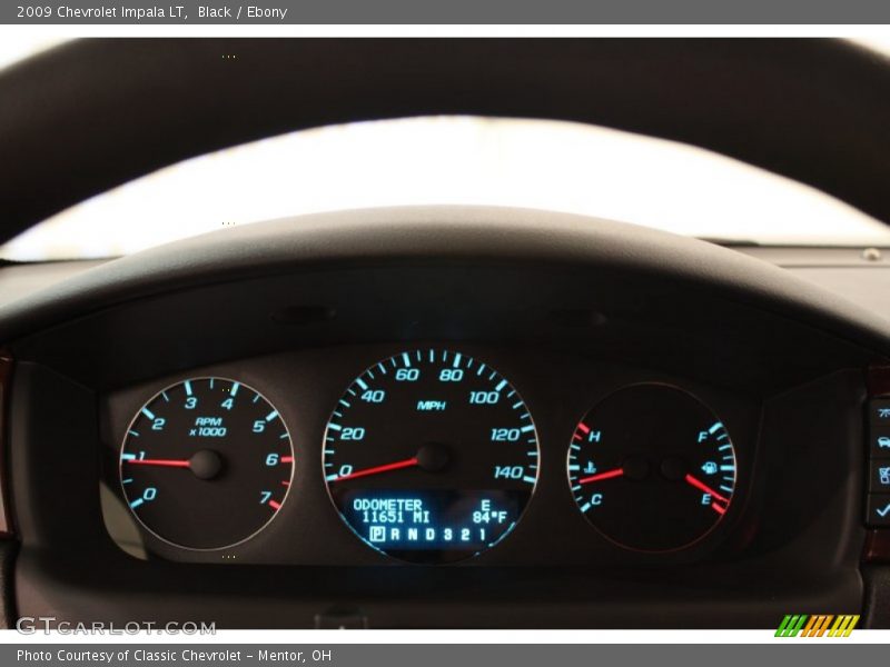Black / Ebony 2009 Chevrolet Impala LT