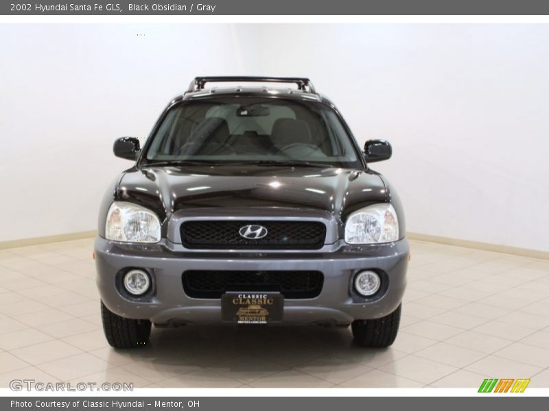 Black Obsidian / Gray 2002 Hyundai Santa Fe GLS