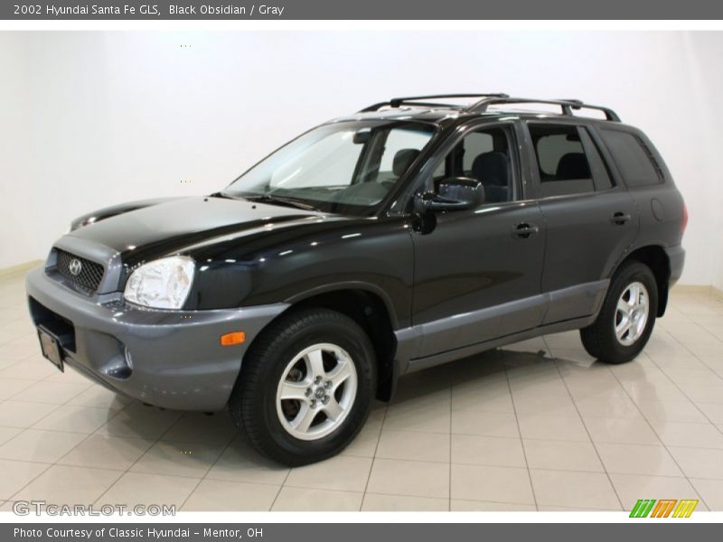 Black Obsidian / Gray 2002 Hyundai Santa Fe GLS