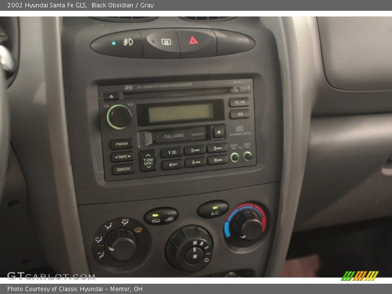Black Obsidian / Gray 2002 Hyundai Santa Fe GLS