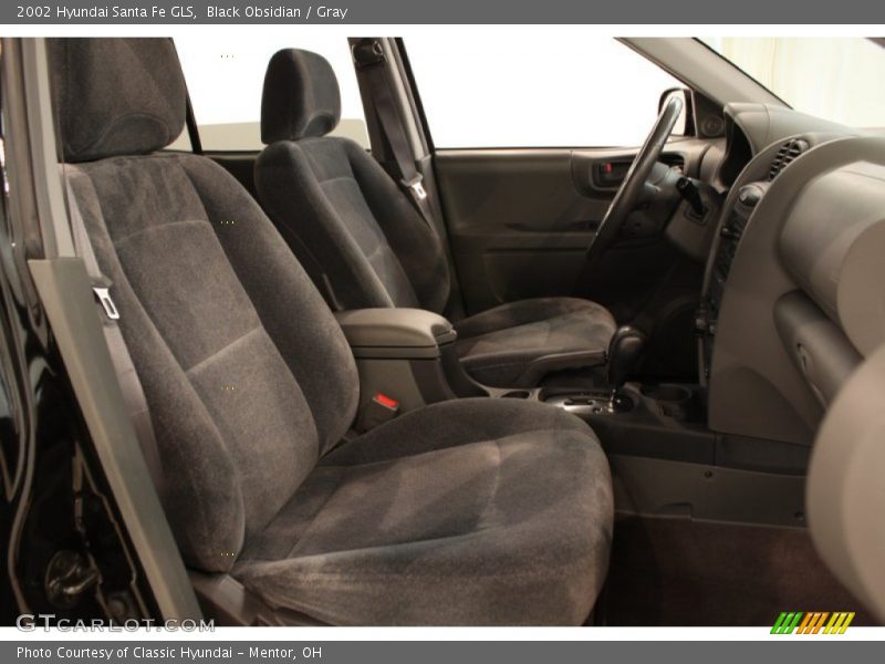 Black Obsidian / Gray 2002 Hyundai Santa Fe GLS