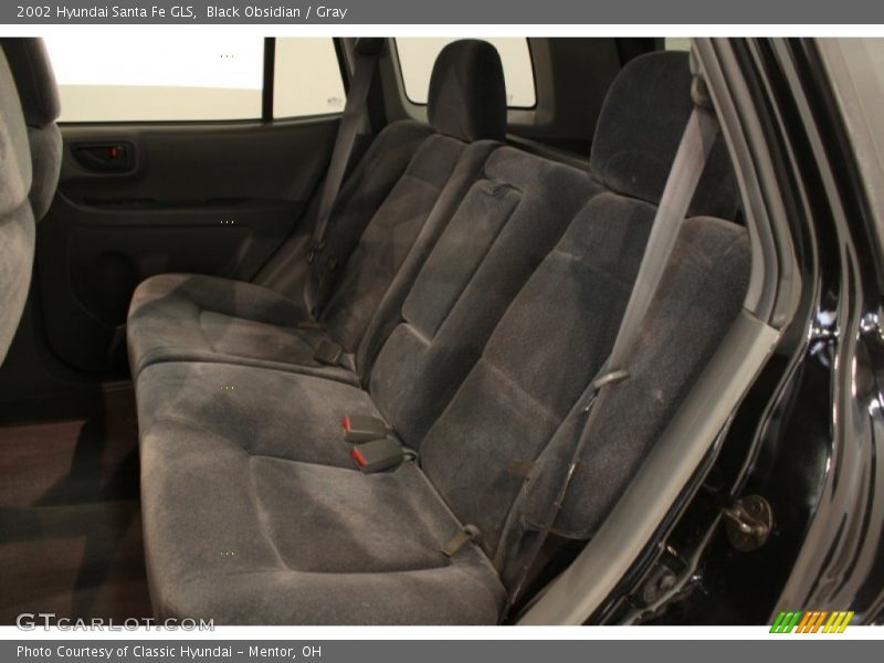 Black Obsidian / Gray 2002 Hyundai Santa Fe GLS