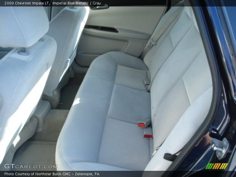 Imperial Blue Metallic / Gray 2009 Chevrolet Impala LT