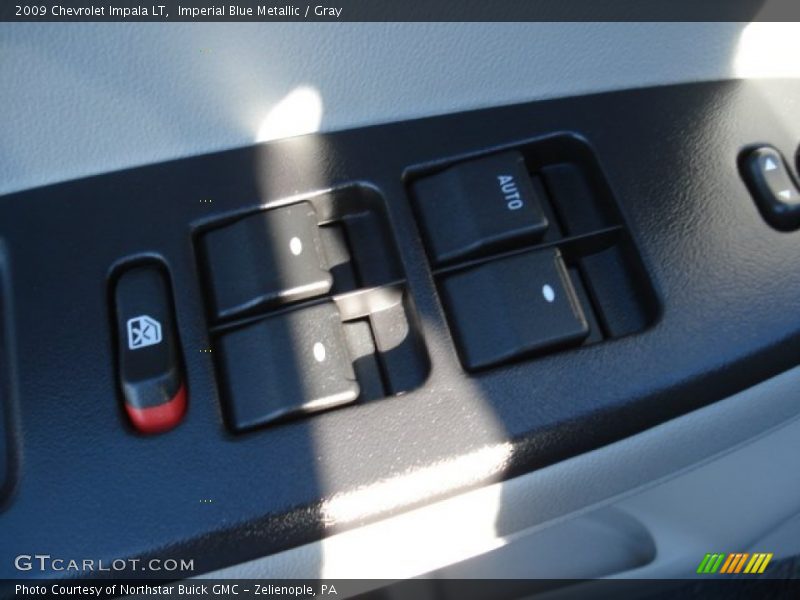 Imperial Blue Metallic / Gray 2009 Chevrolet Impala LT