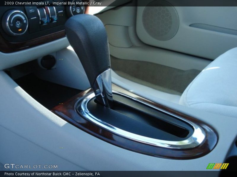 Imperial Blue Metallic / Gray 2009 Chevrolet Impala LT