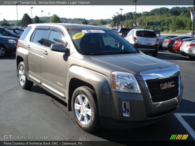 Mocha Steel Metallic / Light Titanium 2010 GMC Terrain SLE