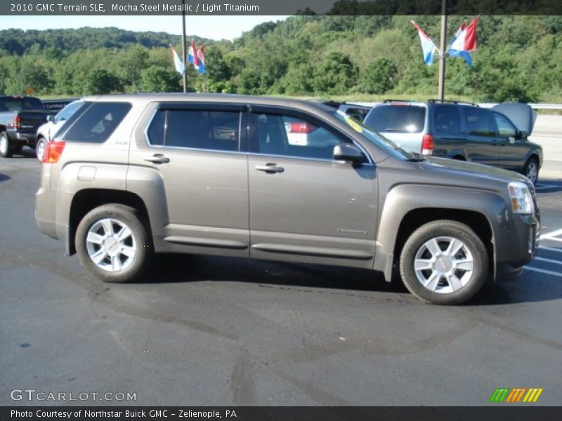Mocha Steel Metallic / Light Titanium 2010 GMC Terrain SLE