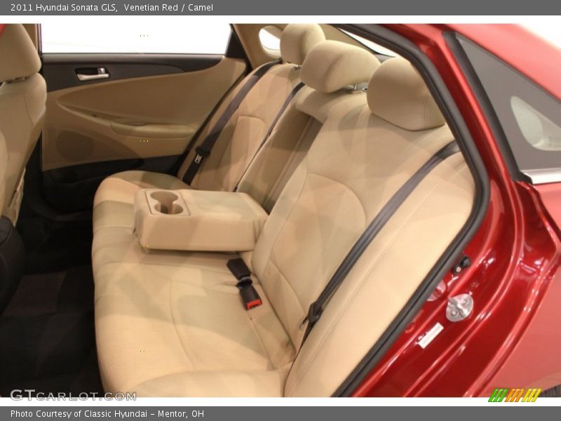 Venetian Red / Camel 2011 Hyundai Sonata GLS