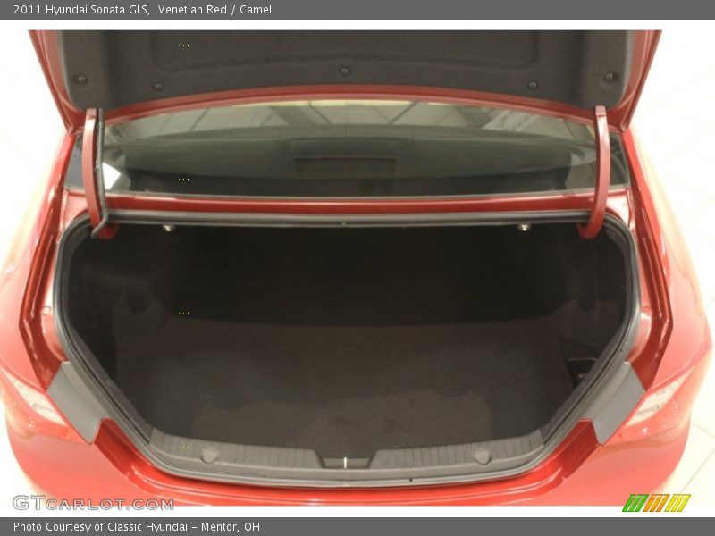Venetian Red / Camel 2011 Hyundai Sonata GLS